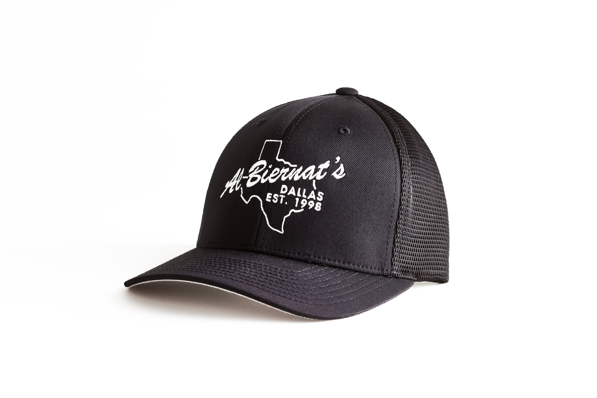 Flexfit 110® Trucker Mesh Back Cap Al Biernat's Texas Logo Al Biernat's