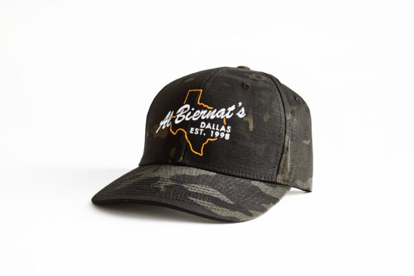 MultiCam Full Fabric Cap Al Biernat's Texas Logo